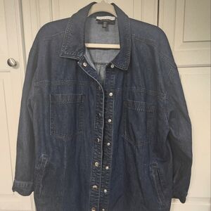 ELOQUII Jean Jacket